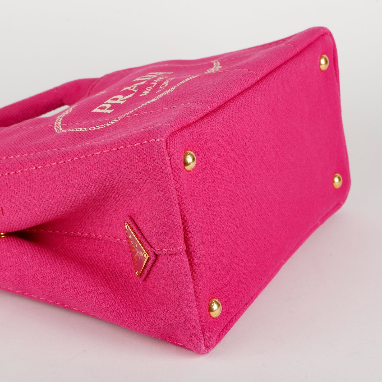 Canapa Tote, Pink Gold Hardware