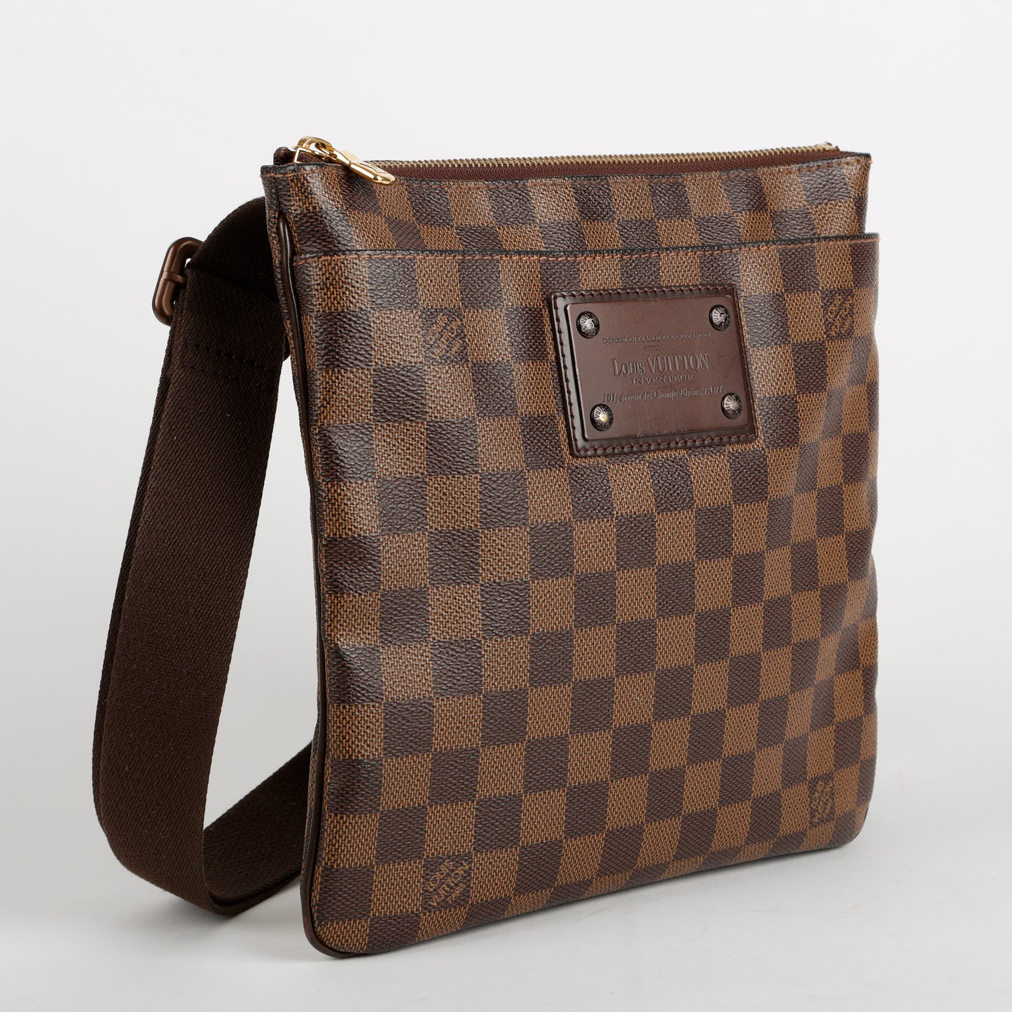Brooklyn Pochette, Damier Ebene