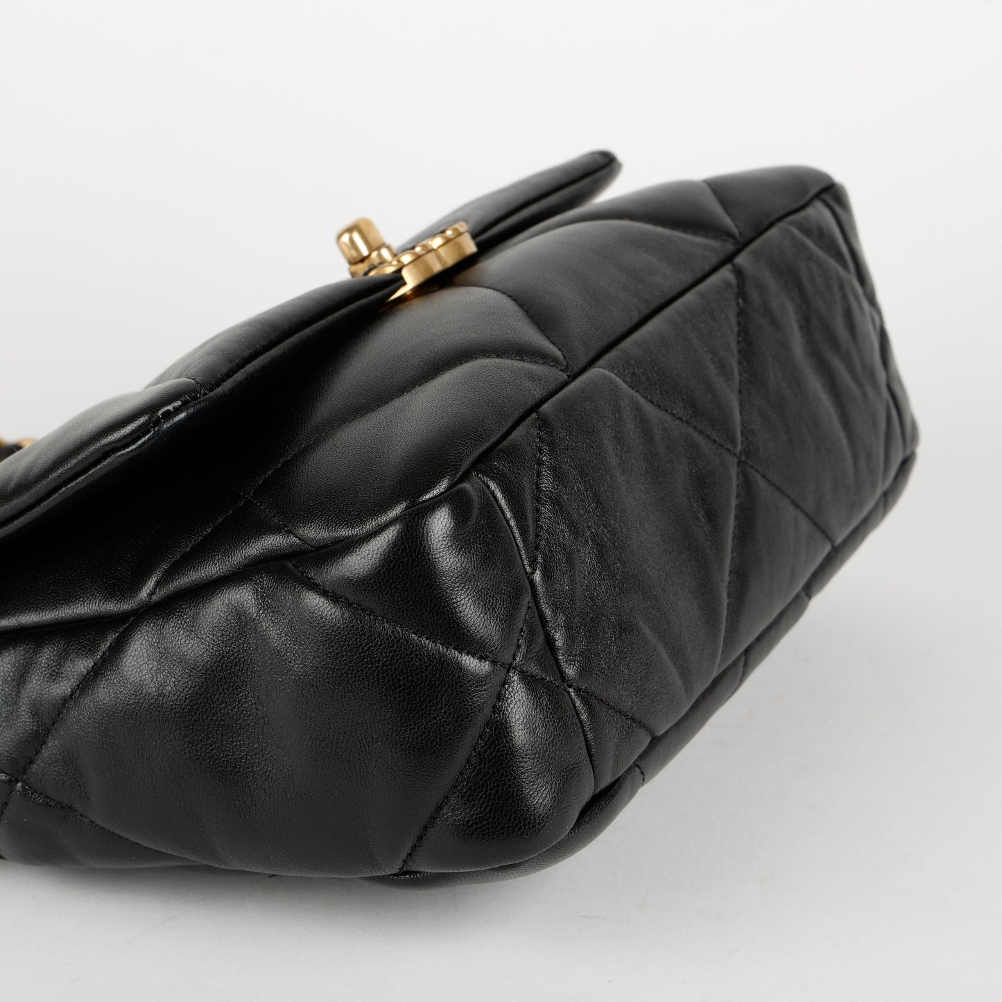 Small 19, Black Lambskin