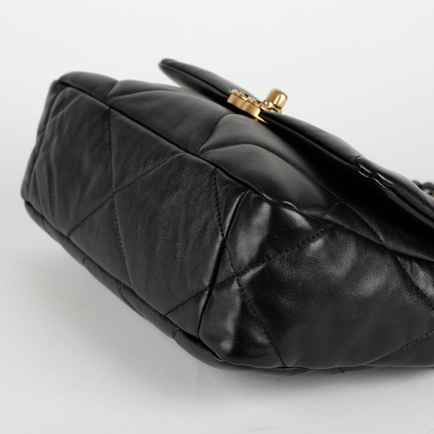 Small 19, Black Lambskin