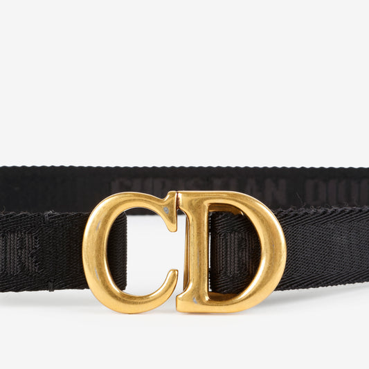 Kids Nylon Saddle Belt, Black Gold