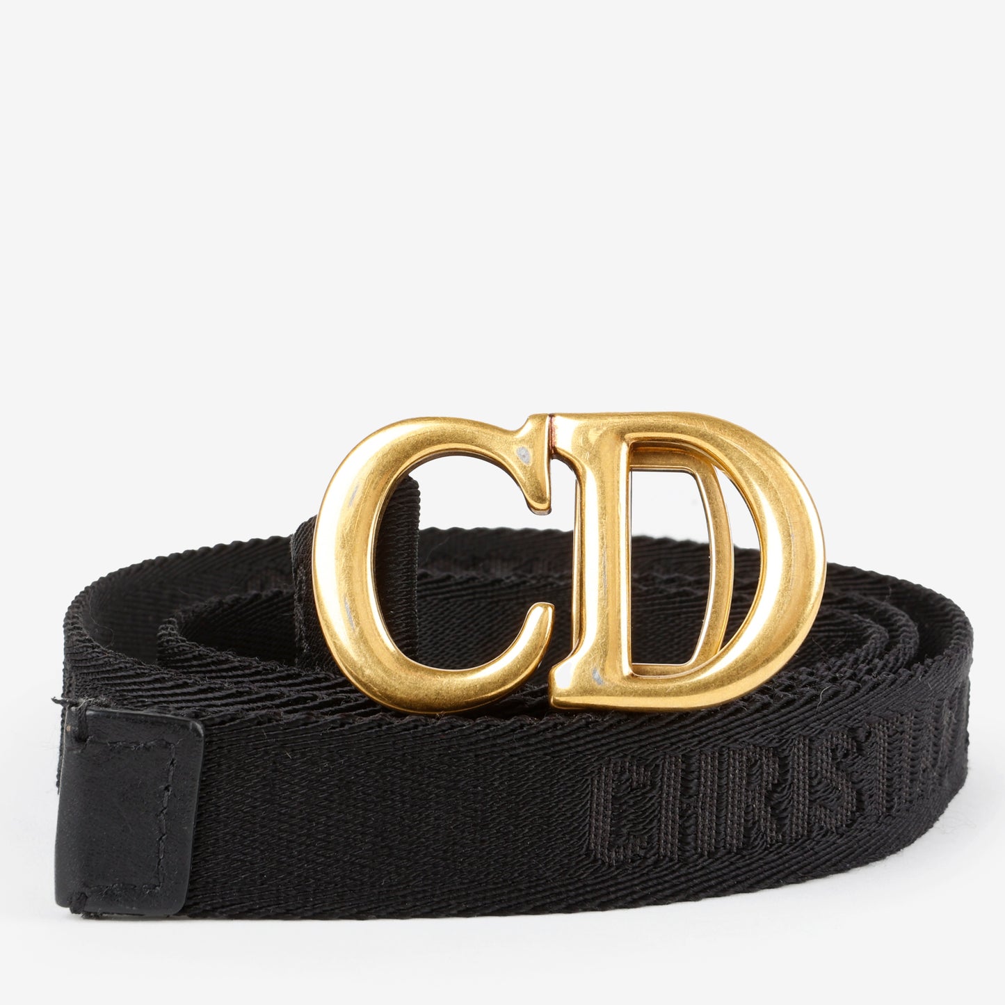 Kids Nylon Saddle Belt, Black Gold