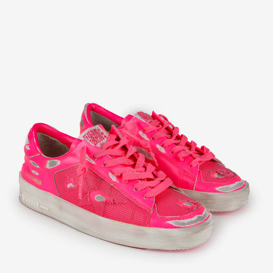 Stardan Leather Net, Hot Pink (Size 38)