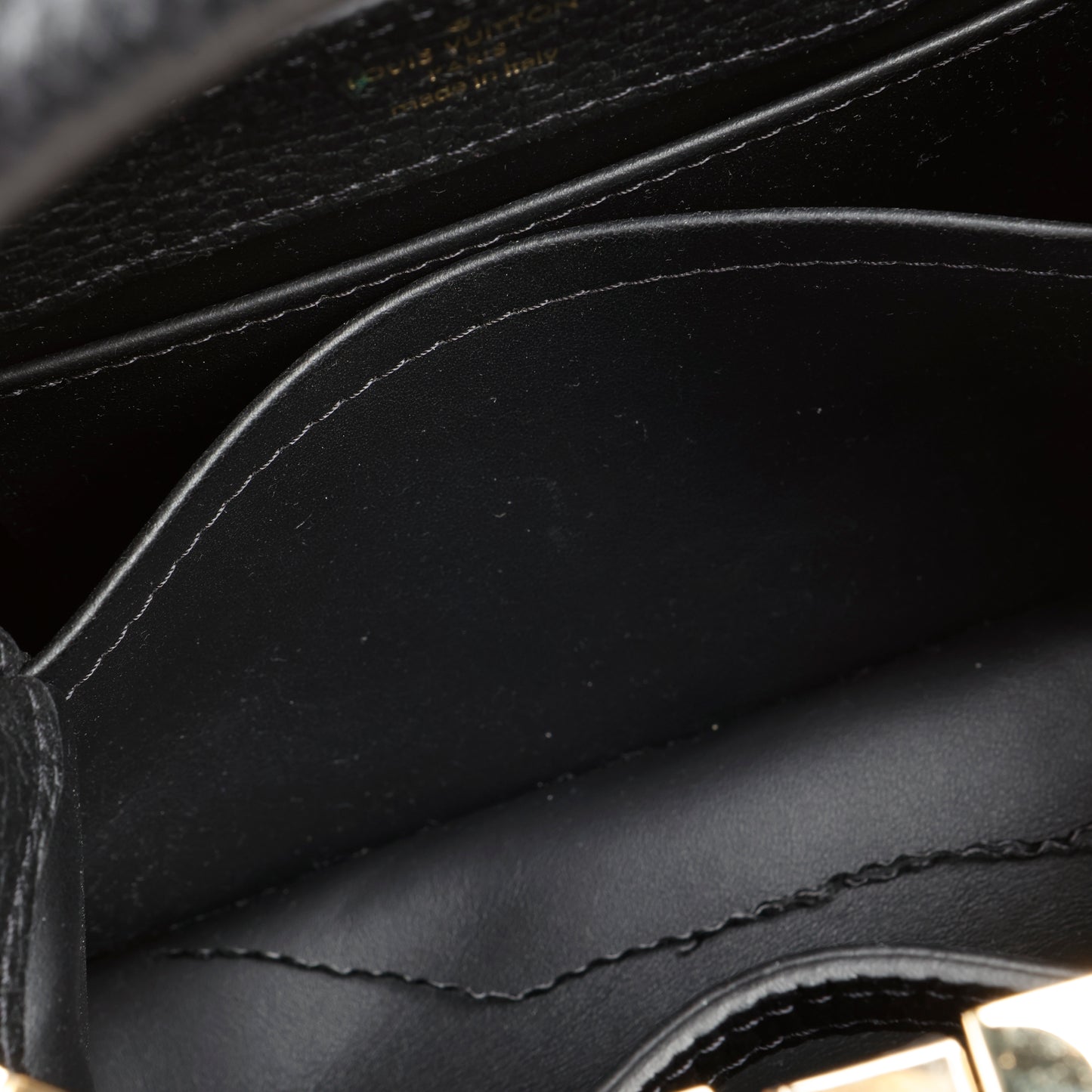 Mini Capucines, Black GHW