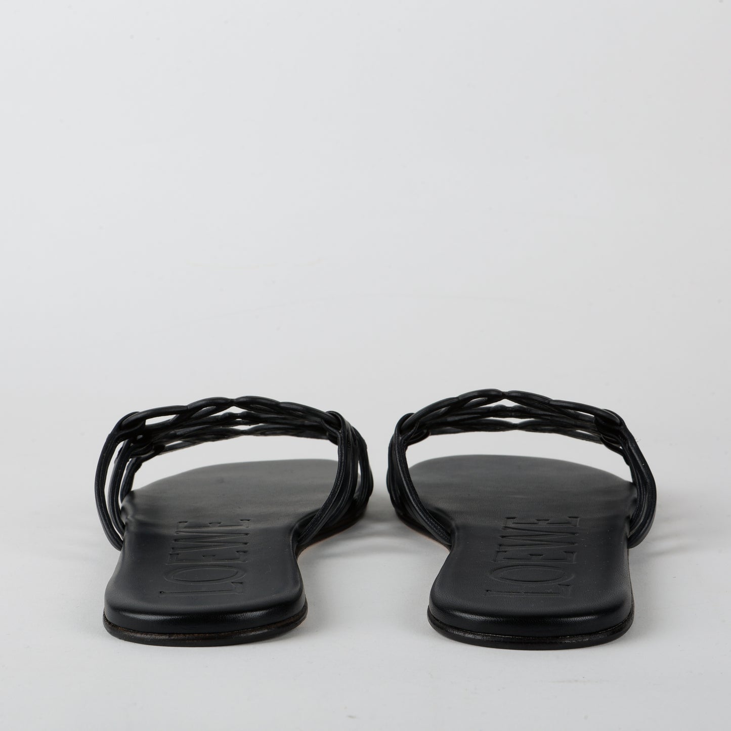 Petal Anagram Slides, Black