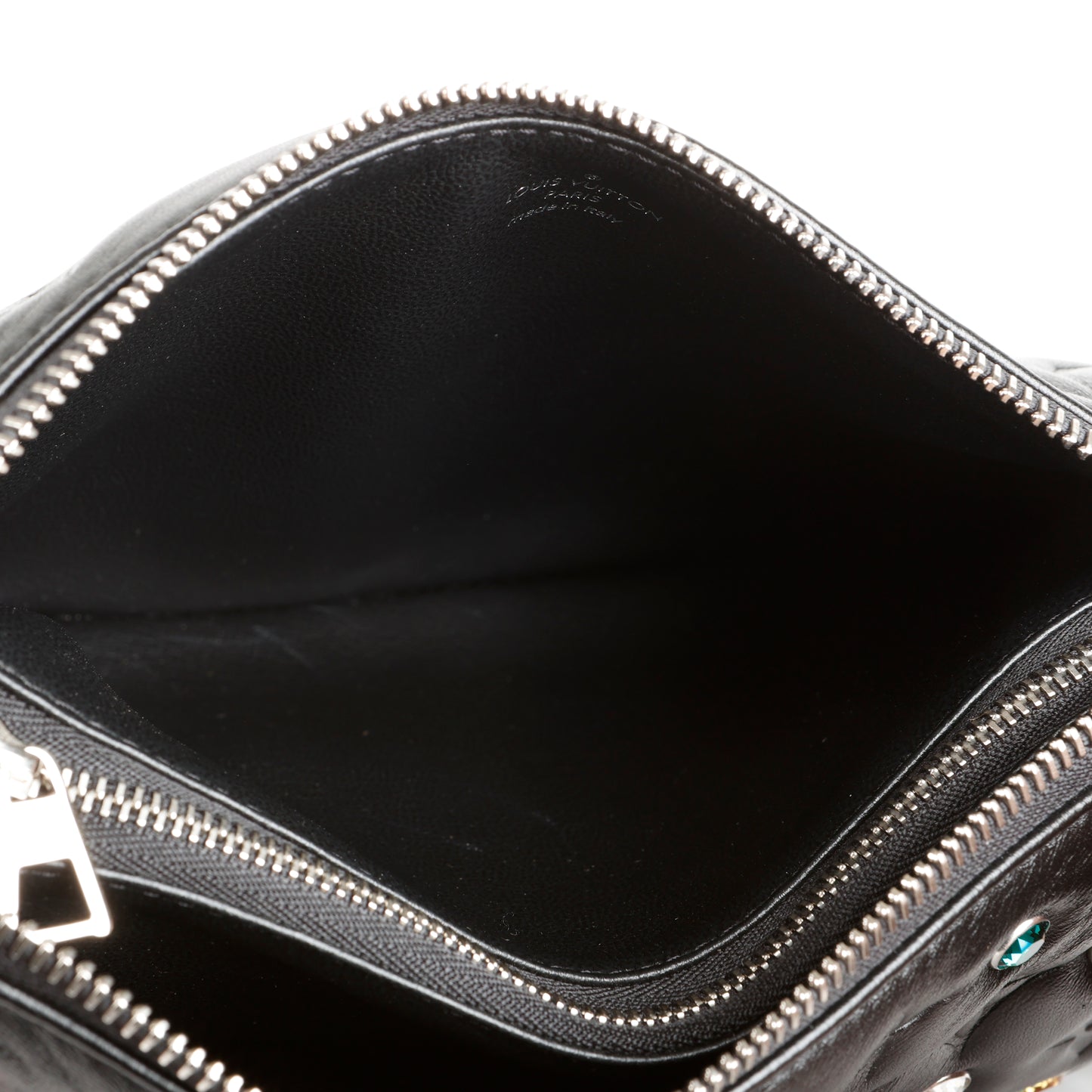 LV X YK Coussin BB Black Lambskin