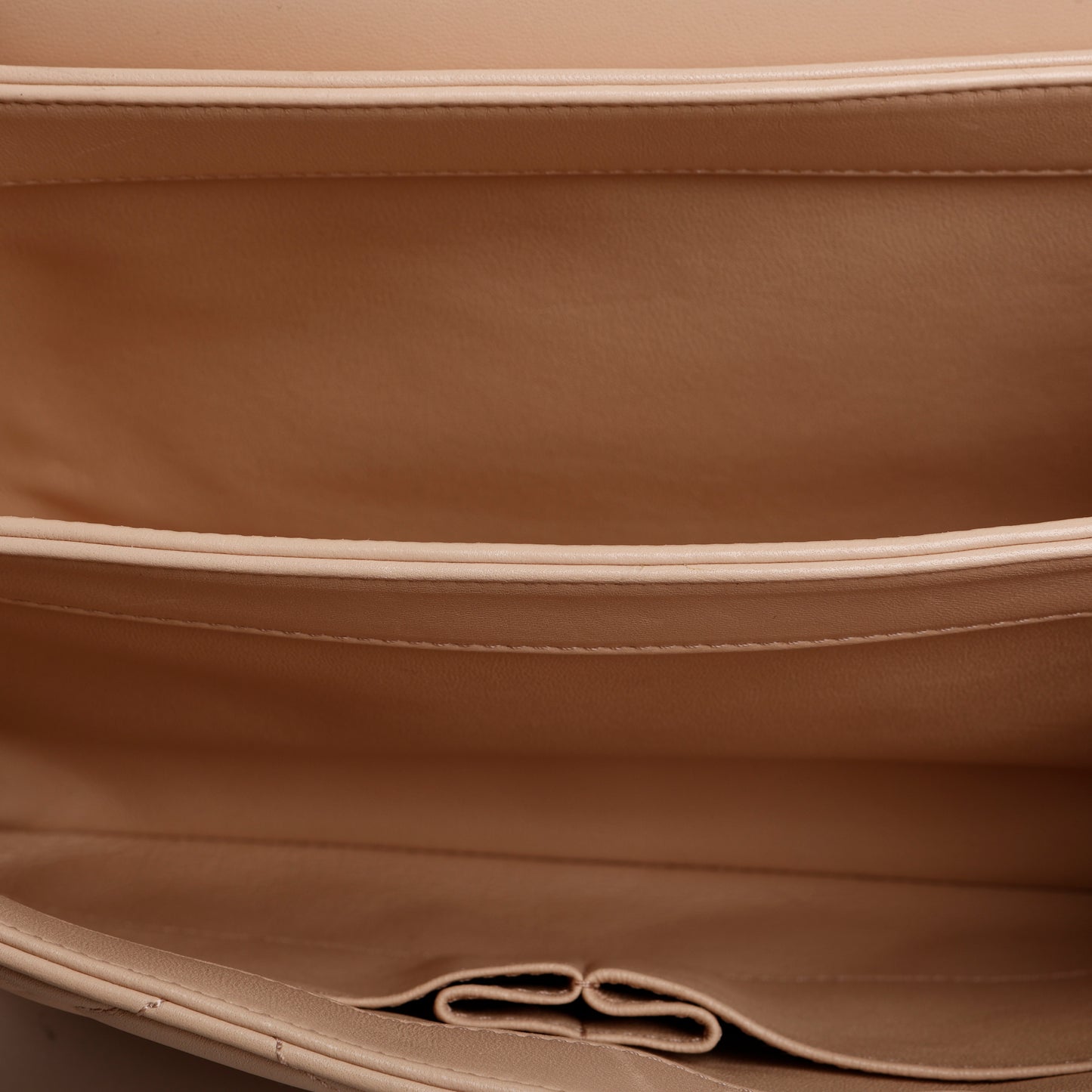 Medium Trendy, Beige Lambskin