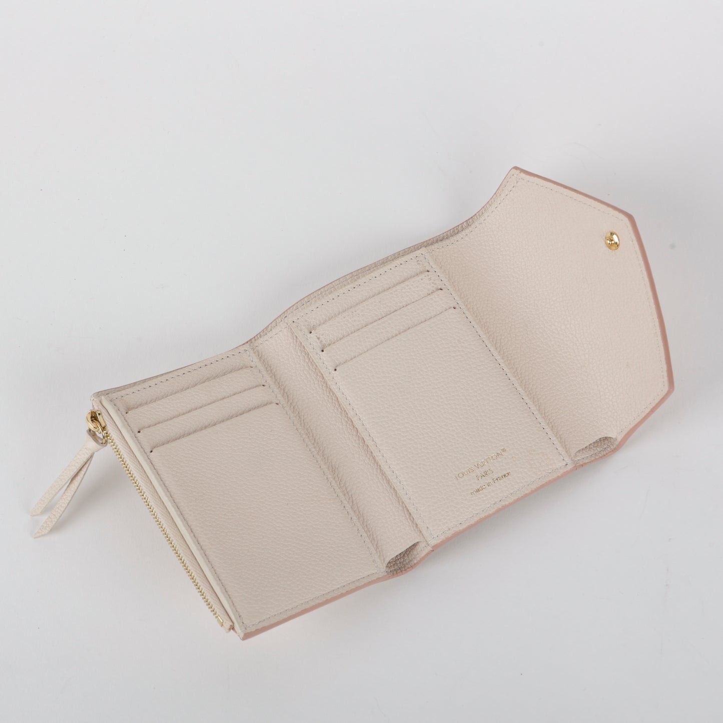 Empreinte Victorine Wallet, Milky White Pink