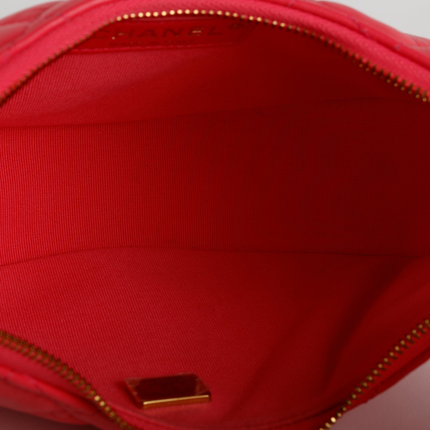Chain Around Hobo, Pink Lambskin