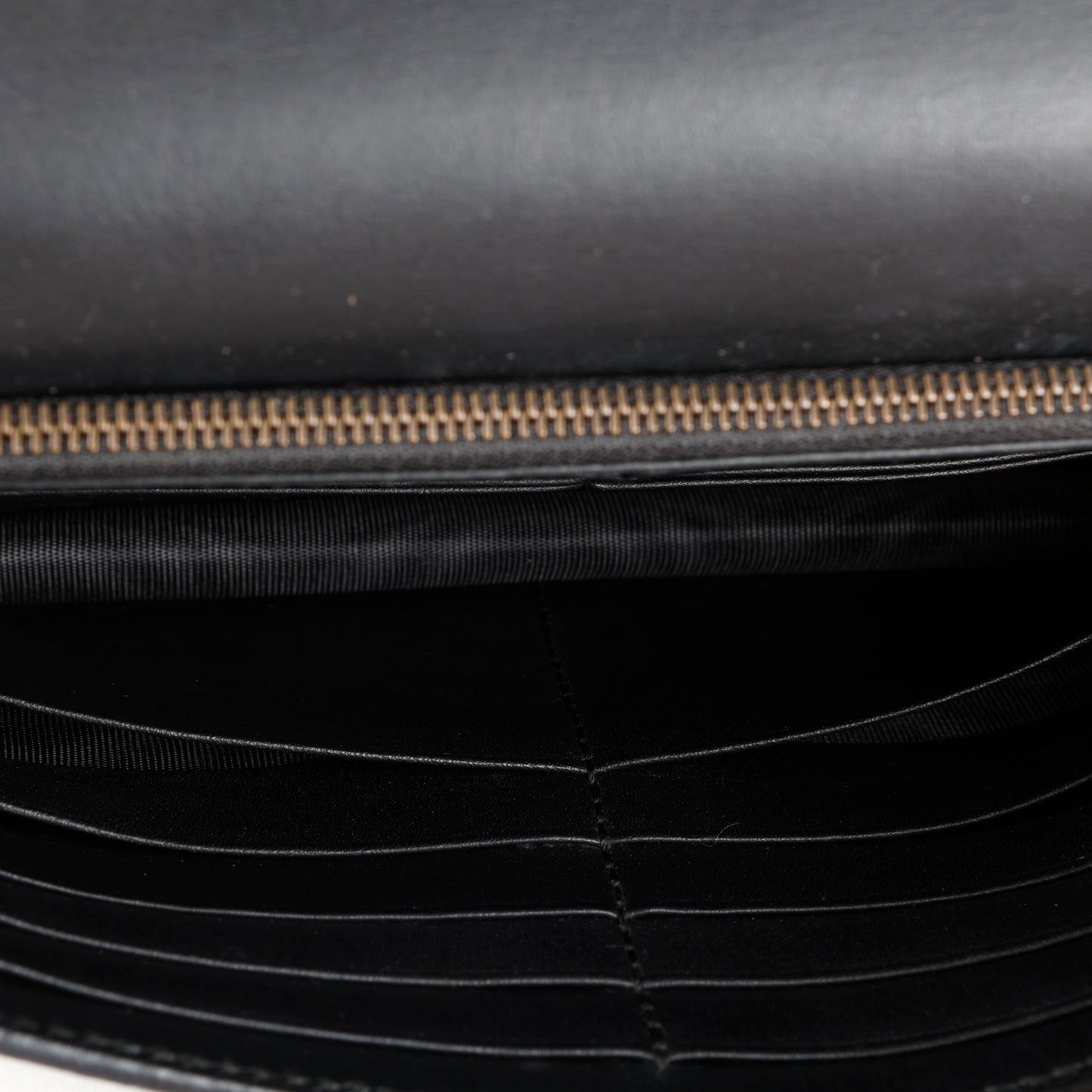 GG Pearl Wallet On Chain, Black/Canvas