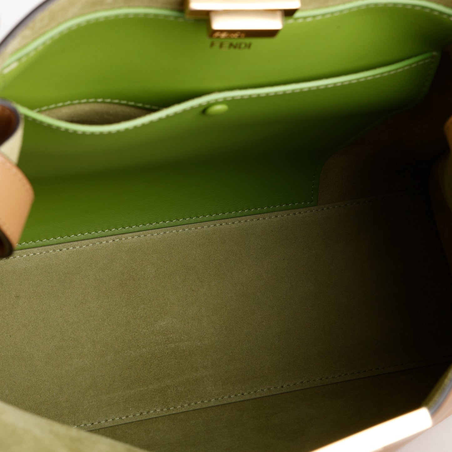 Medium Way, Beige & Forest Green