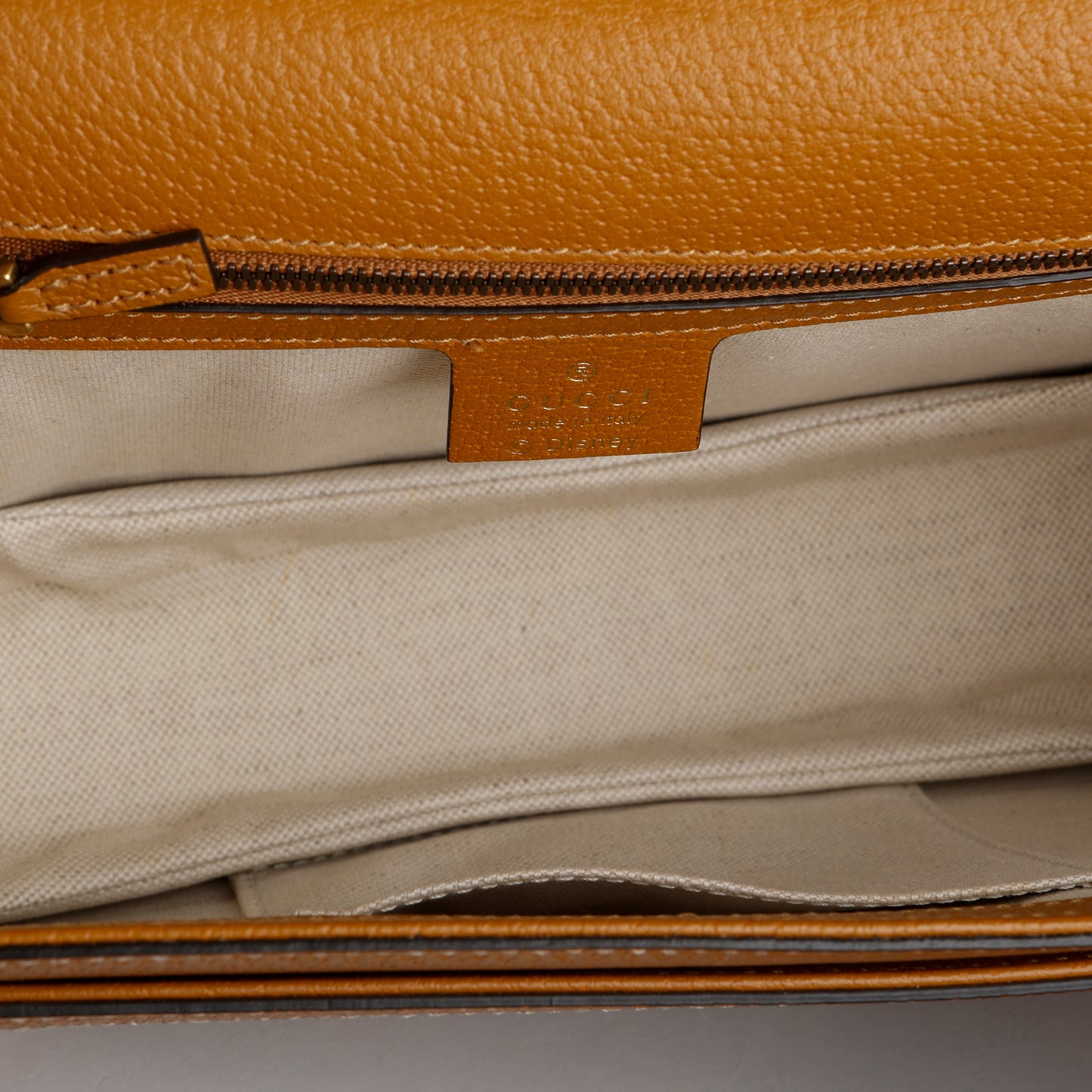 Mini Disney Messenger Bag, Coated Canvas/Brown