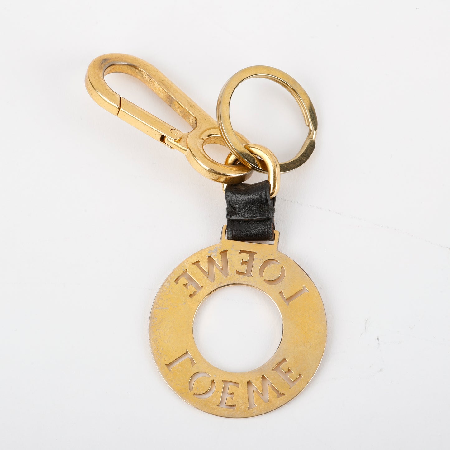 Circle Pendent Bag Charm