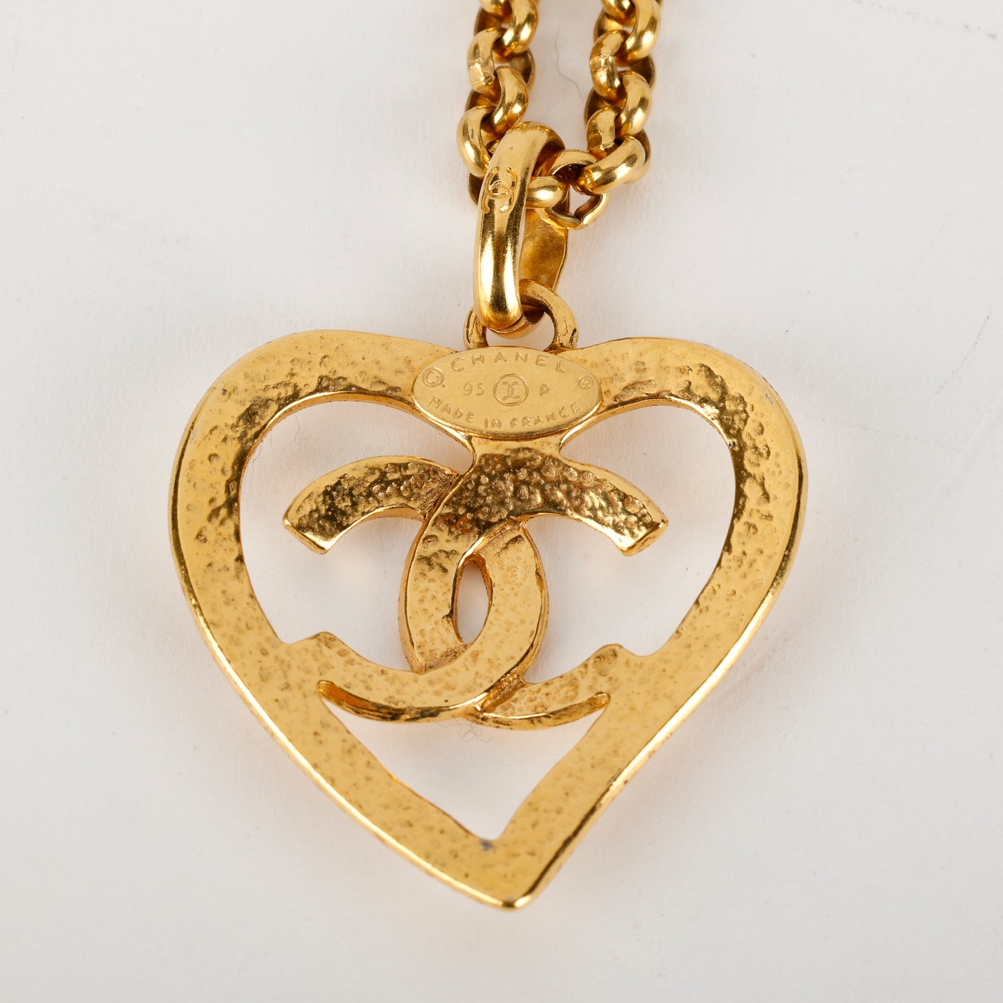 95P Coco Heart Necklace