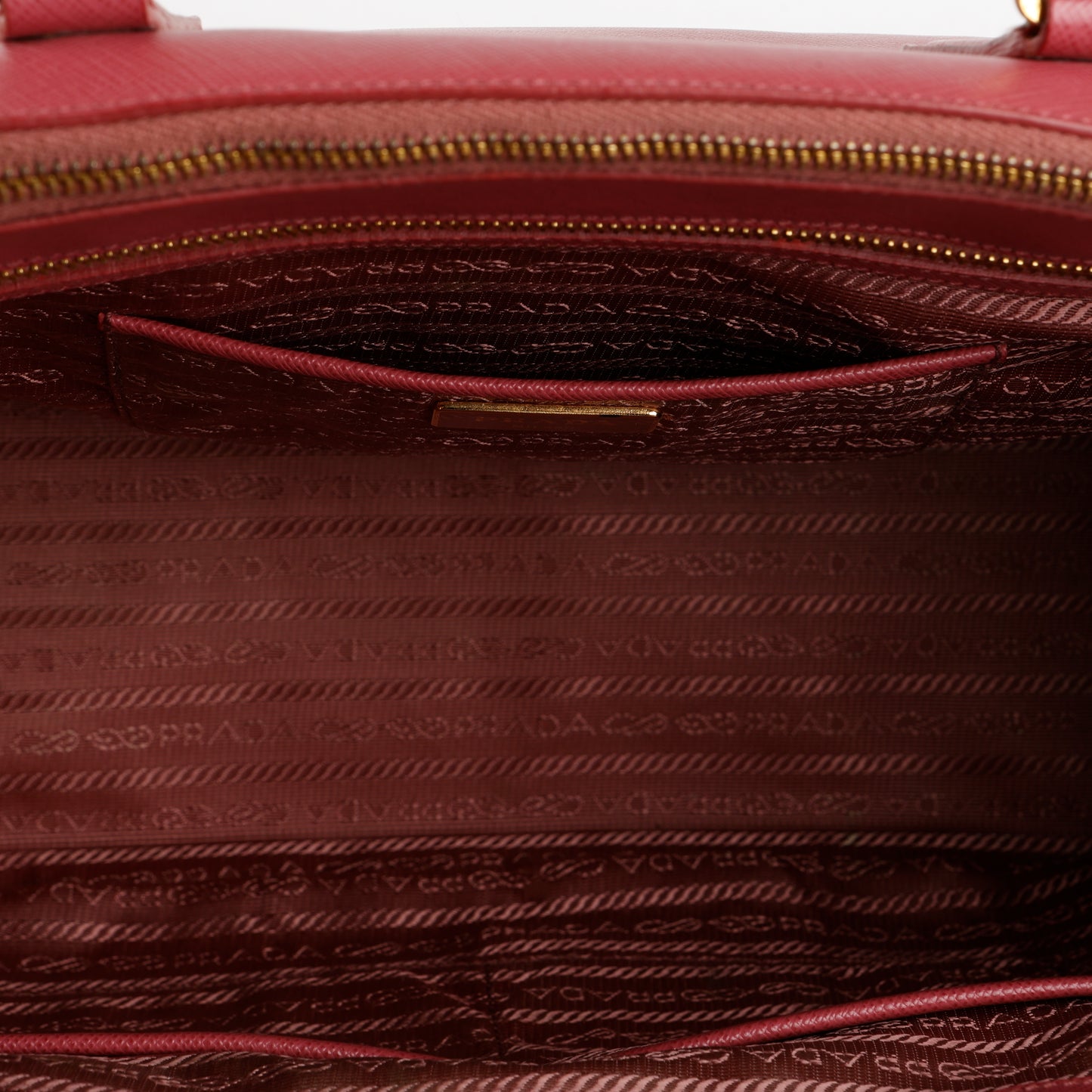 Medium Galleria, Rose Pink Saffiano