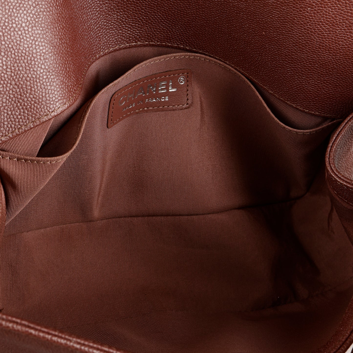 Old Medium Boy Bag, Plum Purple Caviar