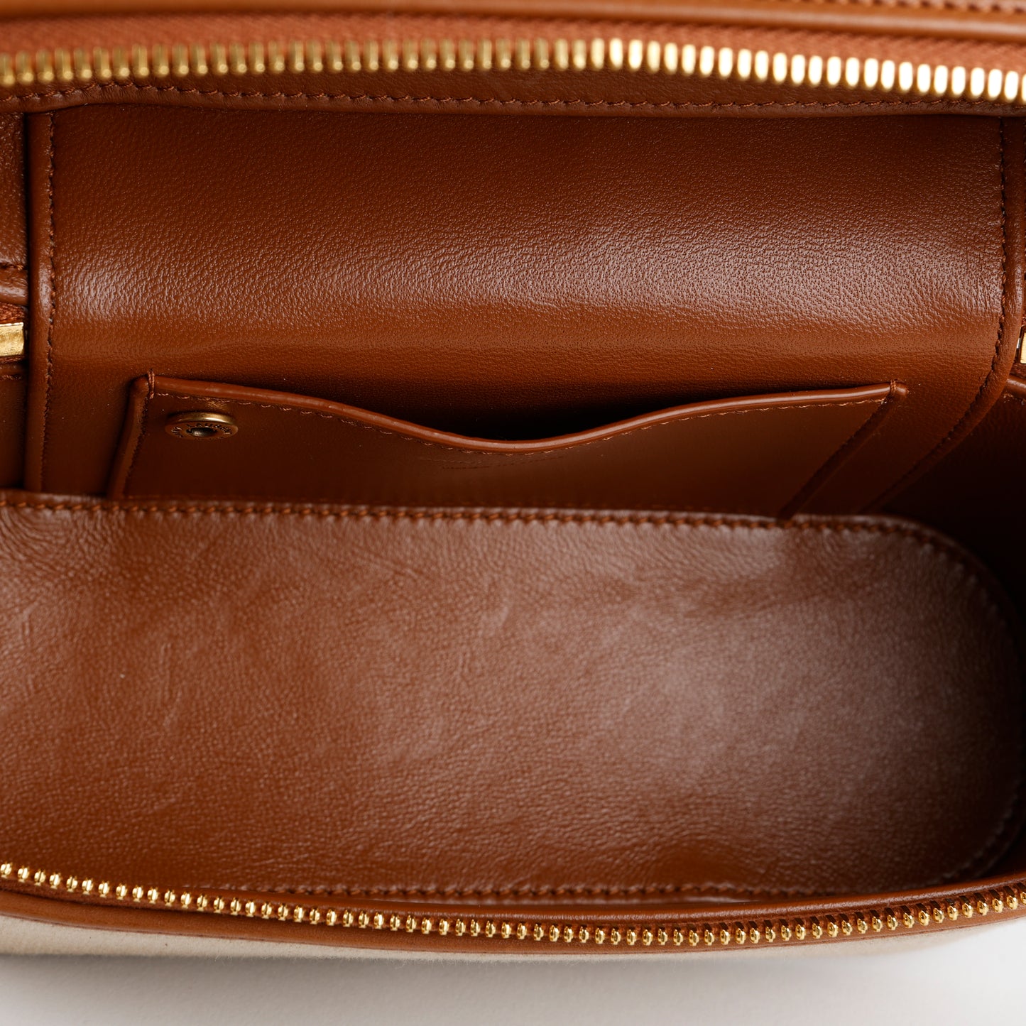 Gaby Vanity Bag, Desert Dust/Brick