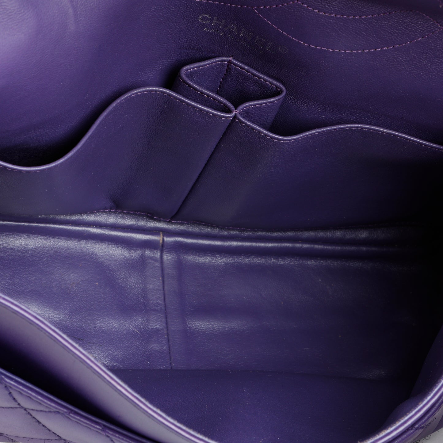Jumbo 2.55 Reissue Double Flap, Dark Purple