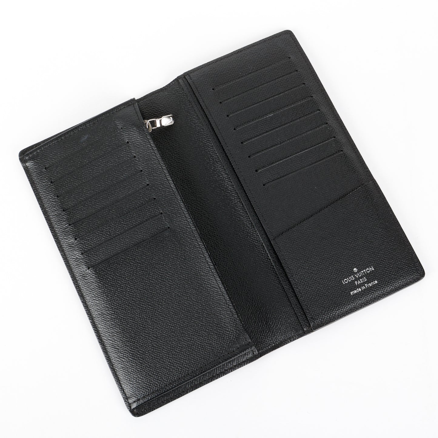 Brazza Wallet, Damier Graphite