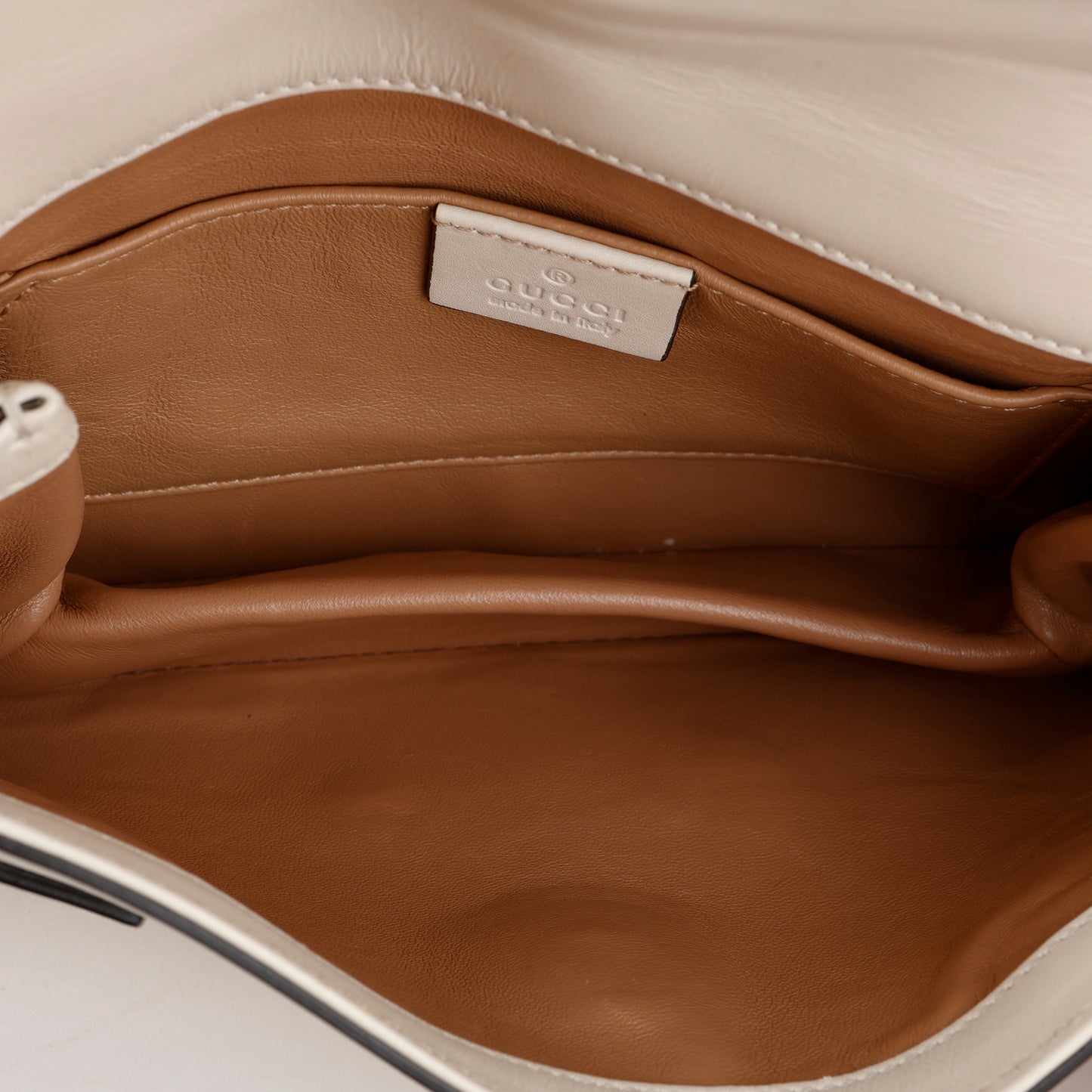 Broadway Pearly Bee Shoulder Bag, Cream