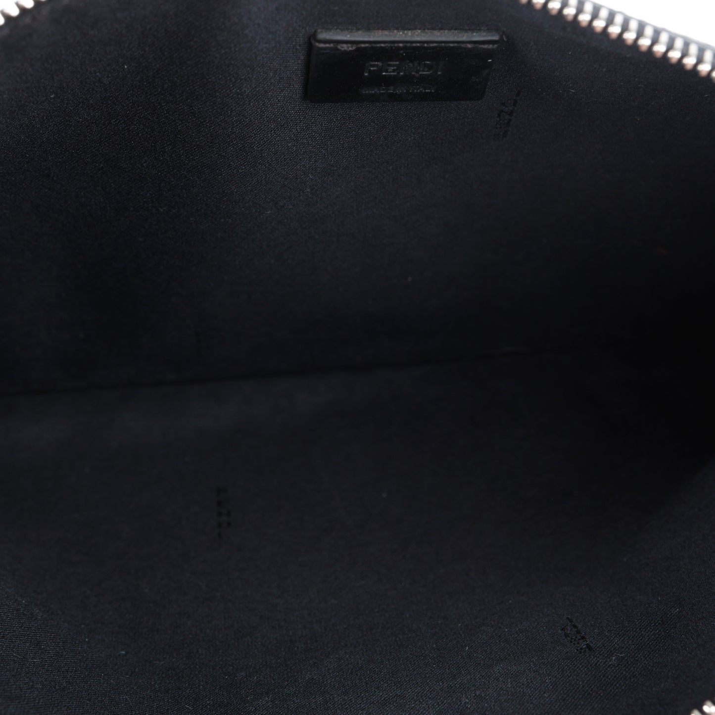 Karlito Leather Clutch, Black