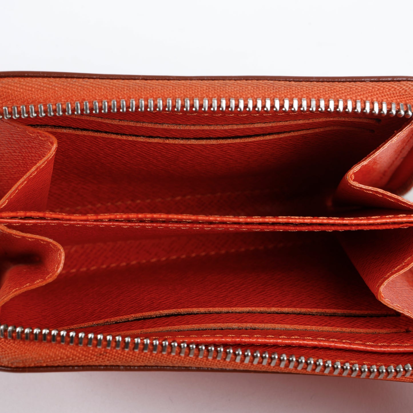 Zippy Coin Pouch, Orange Epi
