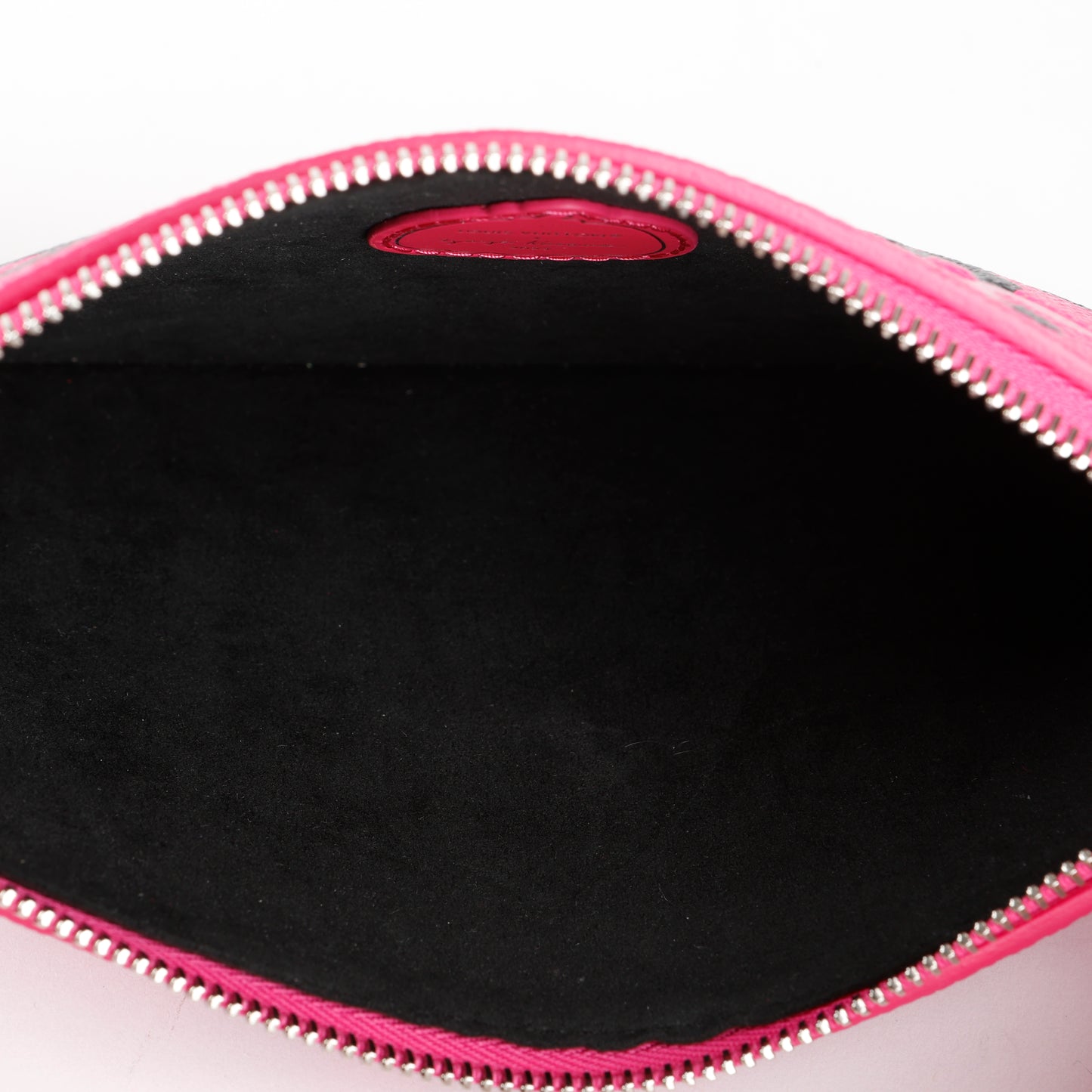 Pochette Wristlet, Pink Black Kusama Empreinte