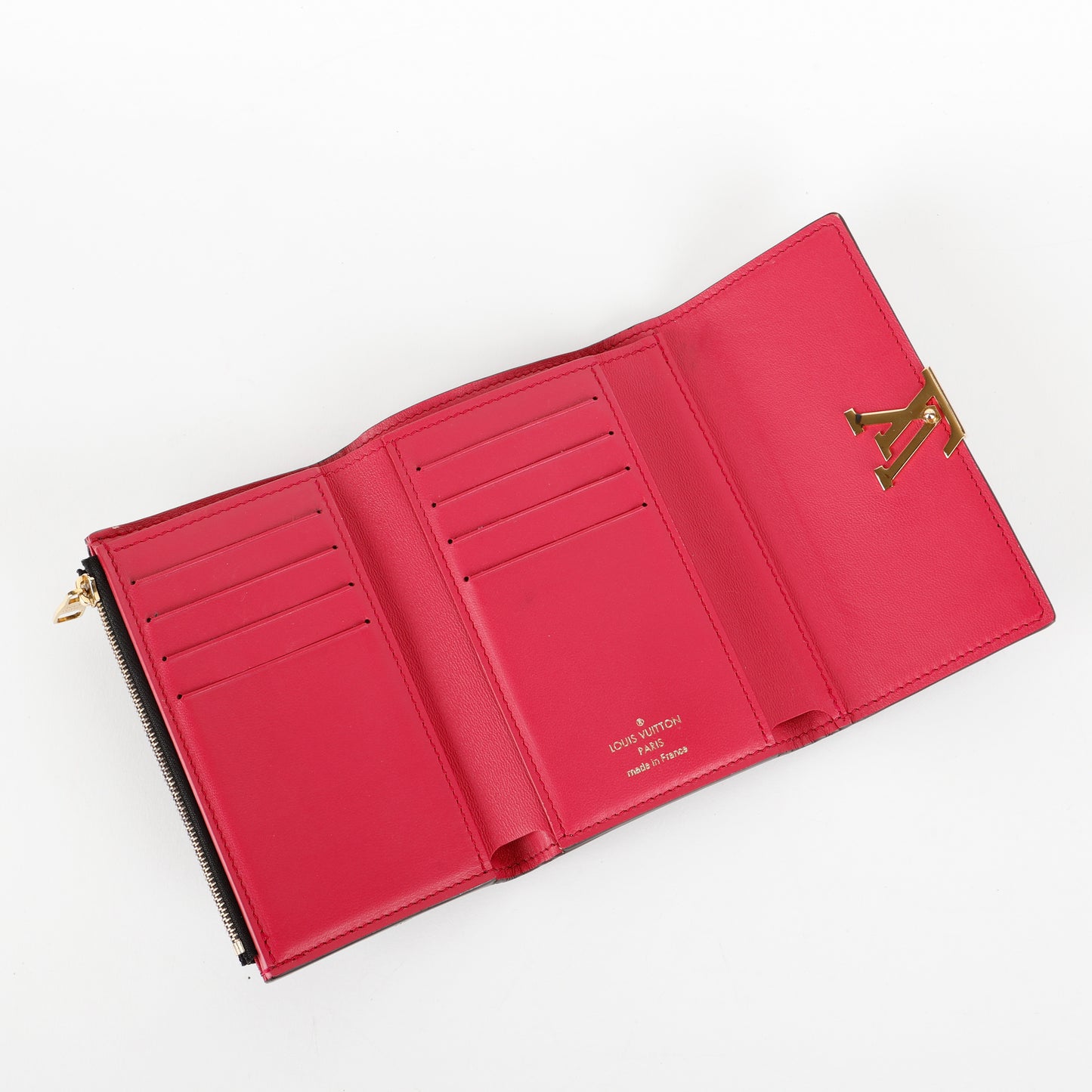 Capucines Wallet, Black