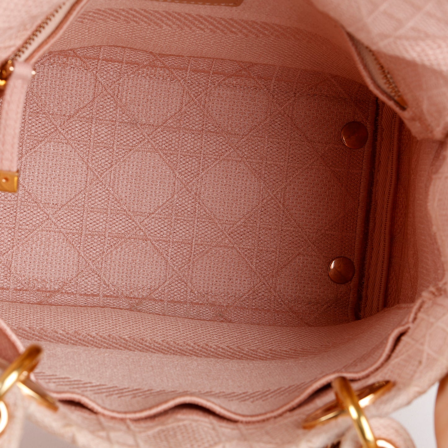 Medium Cannage D-Lite, Light Pink Canvas