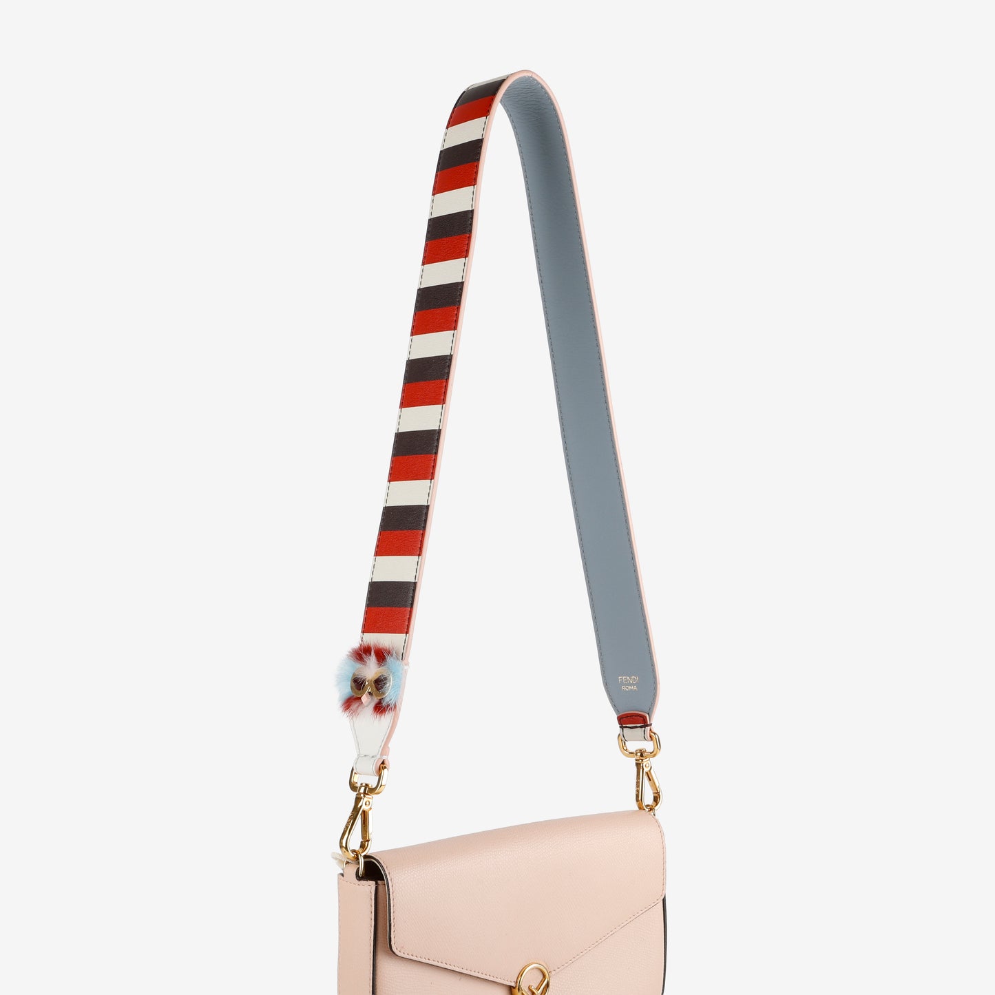 Strap You Owl Monster, Red/Navy/Cream GHW