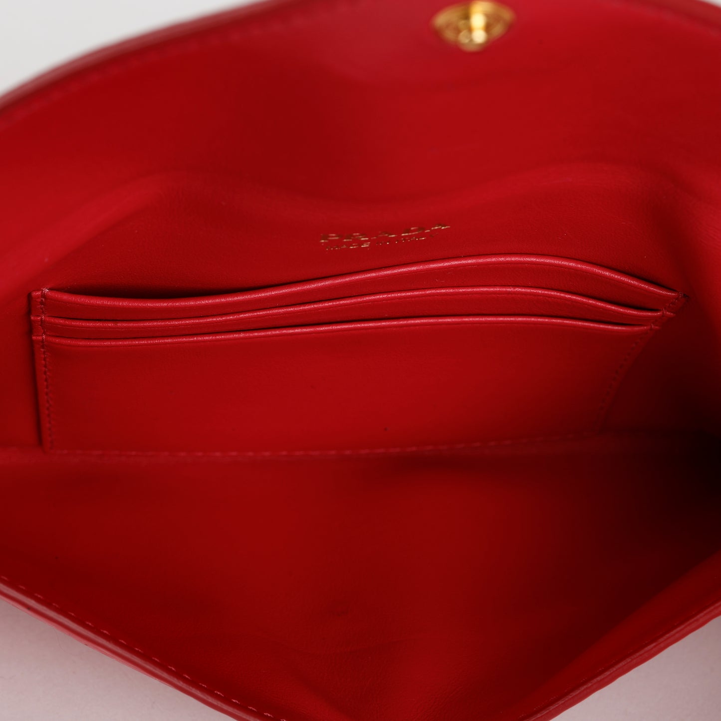 Envelope Wallet, Pink Saffiano