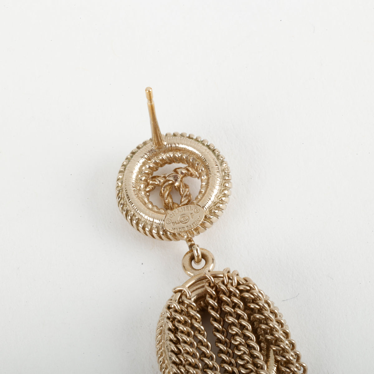 Double C Chain Earrings