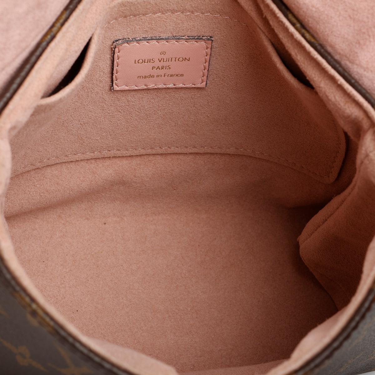 Locky BB, Monogram Rose Ballerine