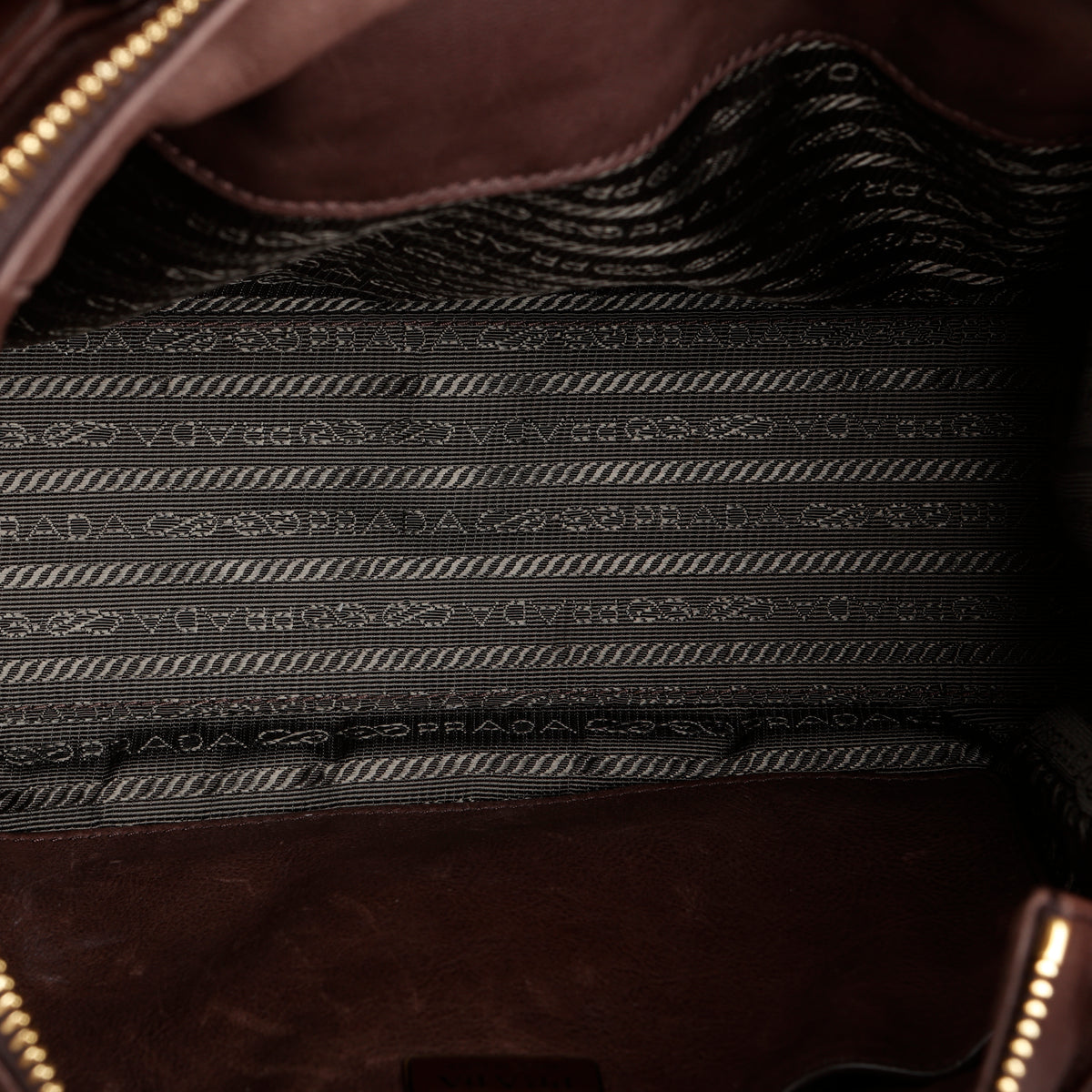 Medium Explore Tote, Brown Nappa Calfskin
