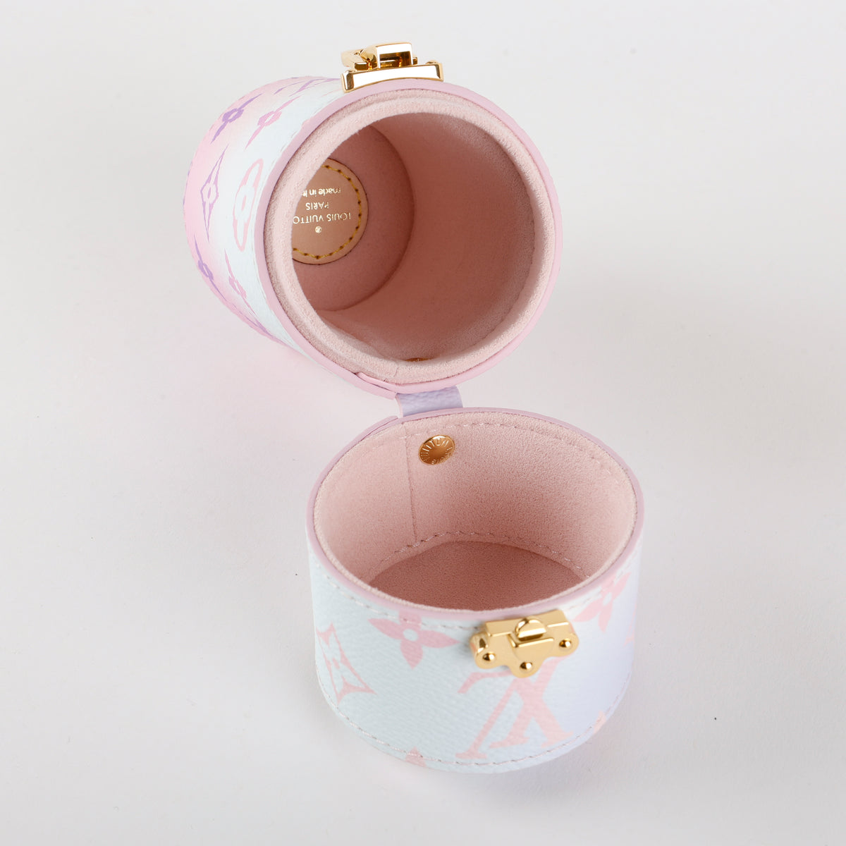 100 ML Travel Case, Pastel Monogram