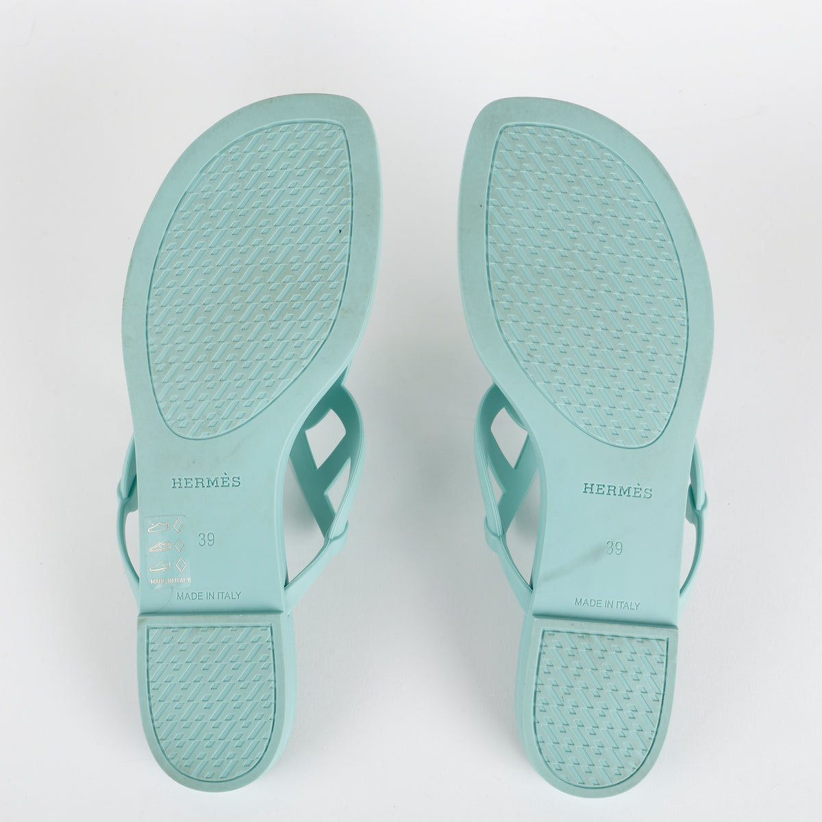 Egerie Chaine D'Ancre Flip Flops, Blue (size 39)