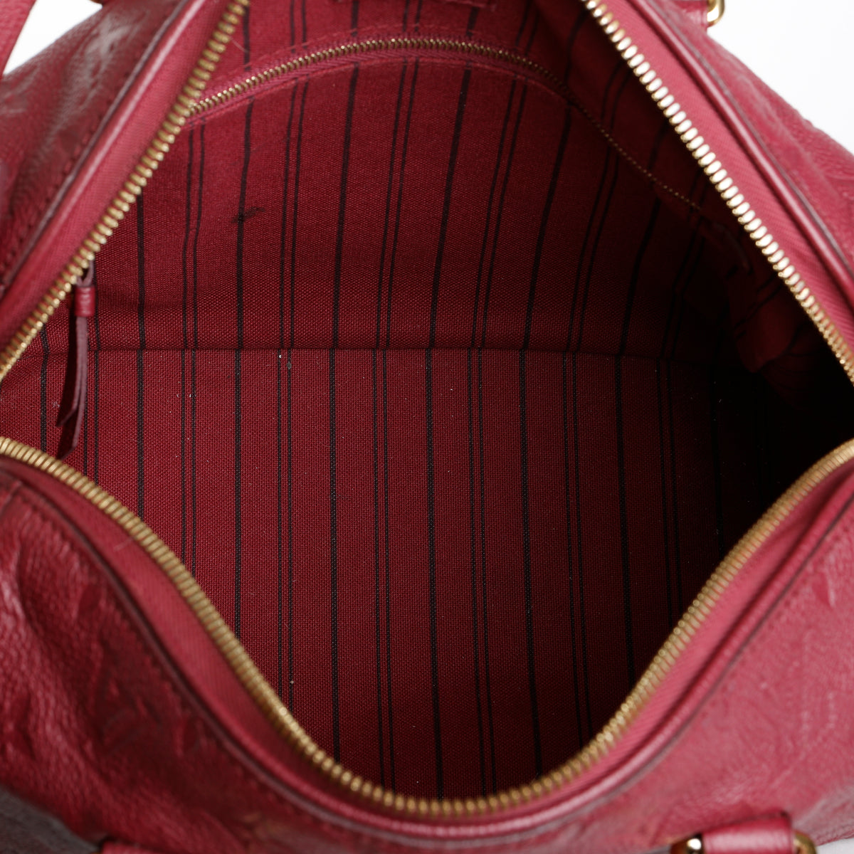 Speedy 25 Bandouliere, Wine Empreinte (missing strap)