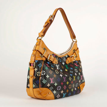 Greta Shoulder Bag, Black Murakami Multicolor