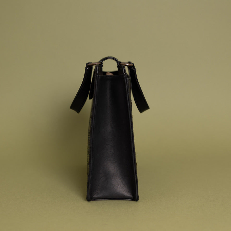 Coco Mark Top Handle, Black 9968