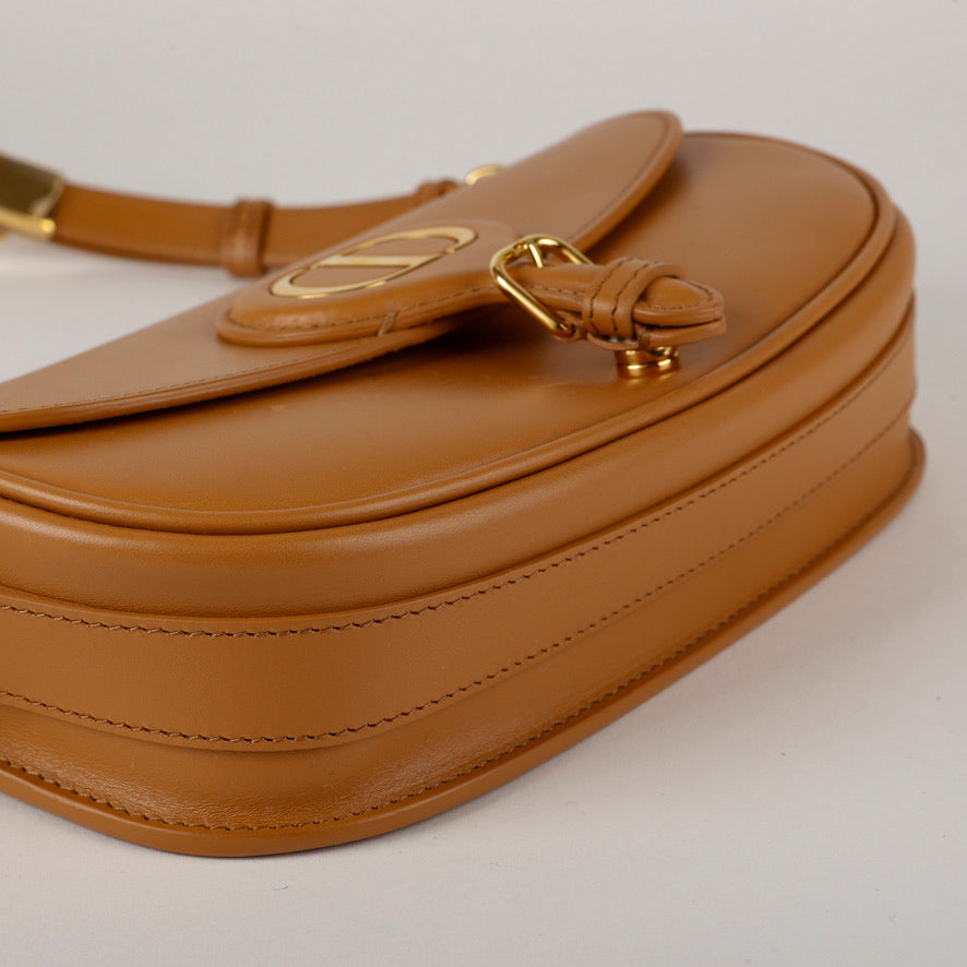 Bobby East West Box Calfskin, Light Amber