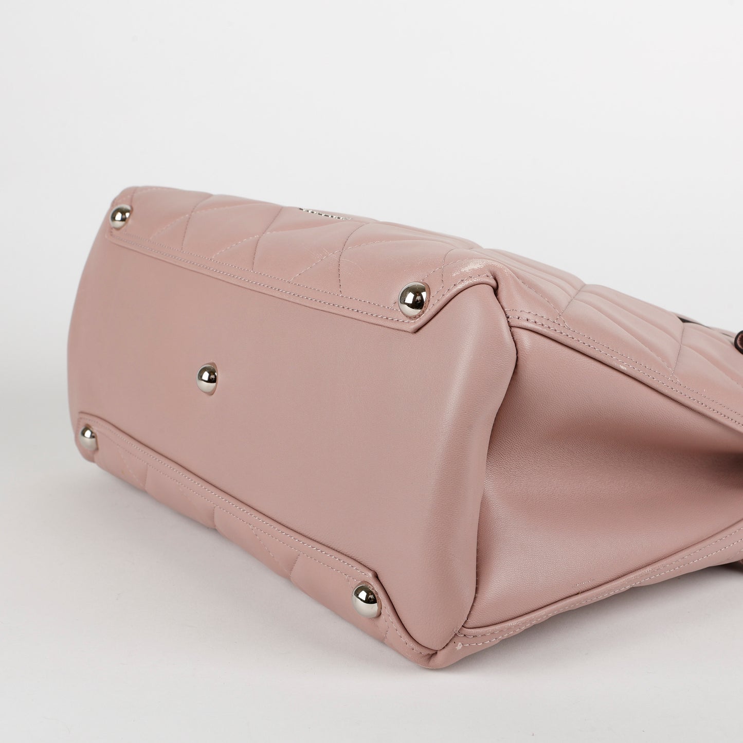 Medium Banner Tote, Lilac Purple