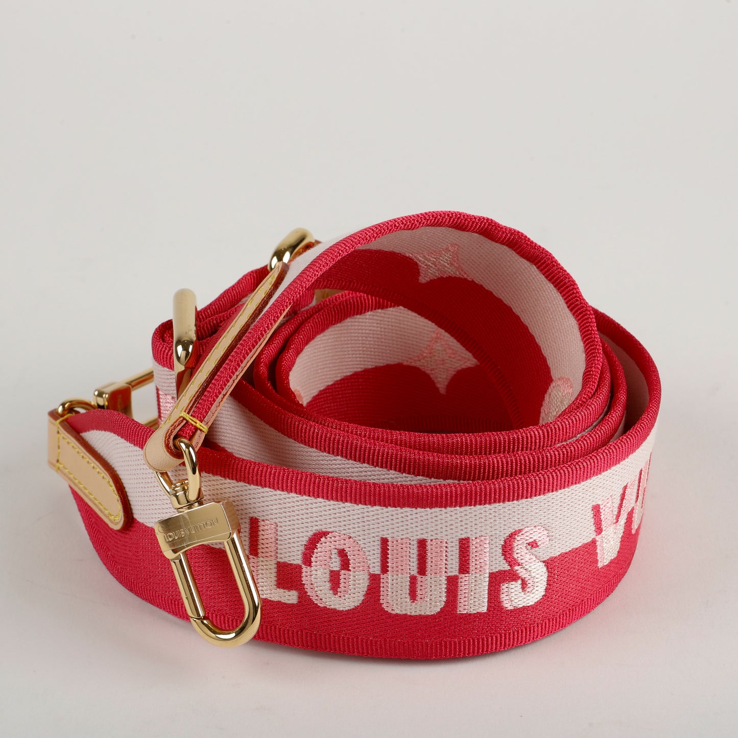Adjustable Jacquard Strap, Pink