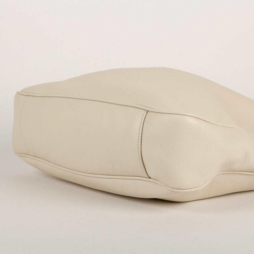 Large Diana Hobo, White 10716