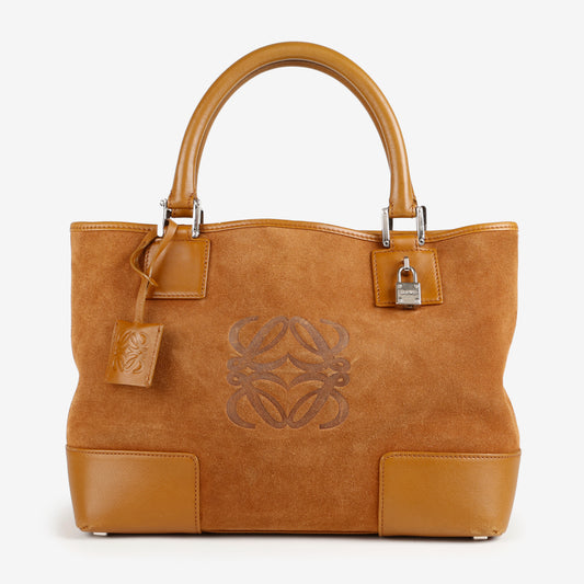 Amazona Brown Suede Calfskin