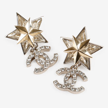 Star CC Dangle Earrings 10796