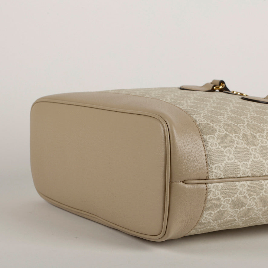 Medium Ophidia Tote, Beige