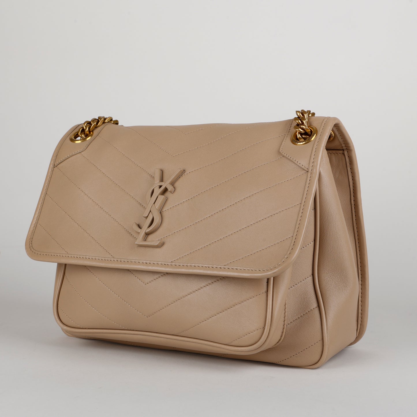 Medium Niki Beige Calfskin 11518
