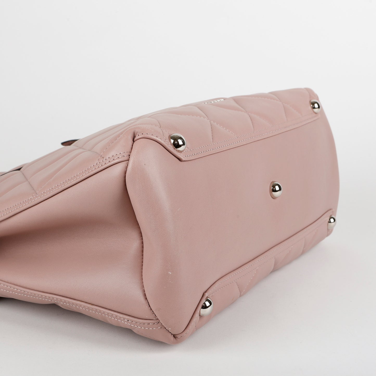 Medium Banner Tote, Lilac Purple