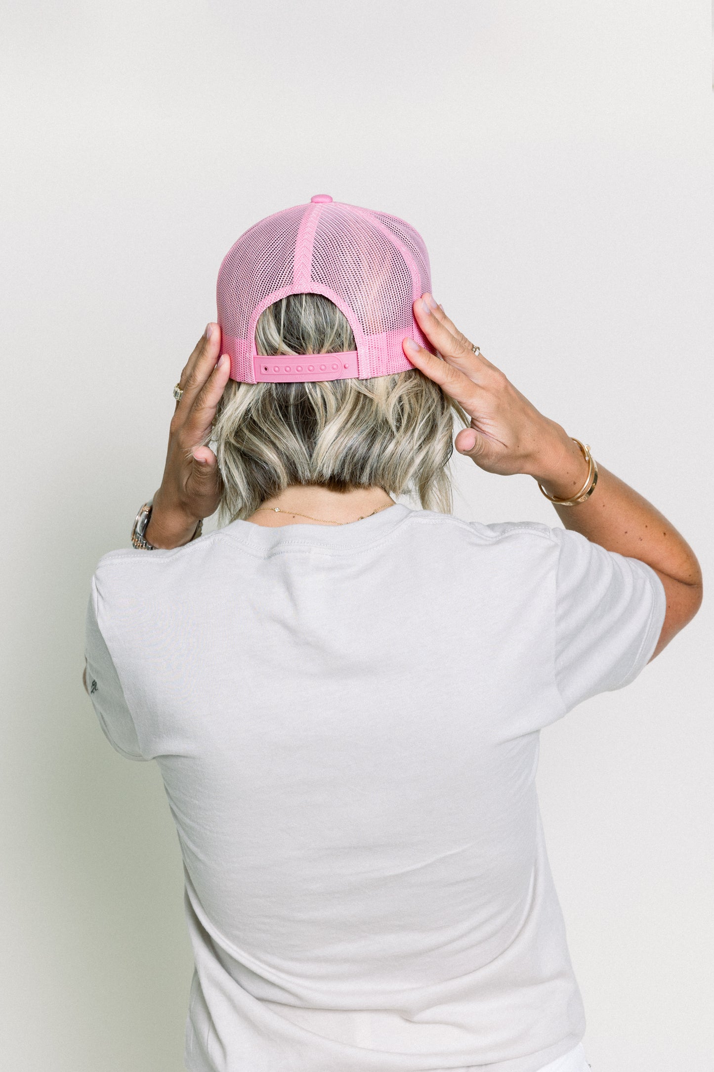 Pink Trucker Hat