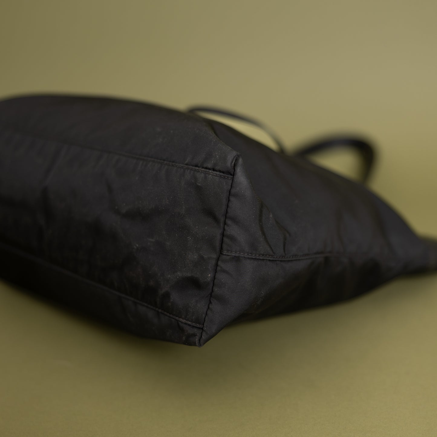 Tessuto Nylon Top Handle, Black 9859